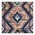 thumbnail image 2 of Unique Loom Tagine Collection Area Rug - Seema (7' 10" Square Blue/Black), 2 of 6