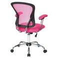 thumbnail image 2 of Juliana Task Chair with Pink Mesh Fabric Seat, 2 of 3