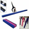 8ft Sectional Gymnastics Floor Balance Beam Skill Performance Training Home Gym Training Balance Beam