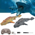 thumbnail image 1 of Realistic Mosasaurus Diving Toys For Kid Remote Control Mosasaurus Toy With Light And Water Spray For Swimming Pool Lake, 1 of 5