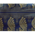 thumbnail image 4 of oneOone Georgette Viscose Fabric Peacock Block Decor Fabric Printed BTY 42 Inch Wide, 4 of 4