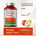 thumbnail image 3 of Apple Cider Vinegar Capsules, 2400mg Per Serving, Gluten-Free, 150 Capsules, Supports Healthy Digestion & Weight Management, 3 of 6