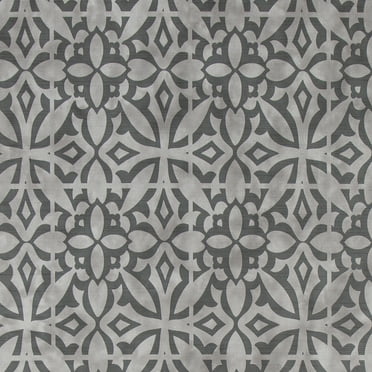 Fablon TFAB14005 78.74 x 17.71 in. Grey & White Noa Dark Nostalgic Adhesive Film, Set of 2