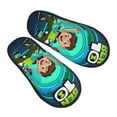 thumbnail image 5 of Ben 10 Slippers Bedroom Shoes Indoor Furry Warm Stylish Pattern Home Slippers For Women Men Medium, 5 of 9