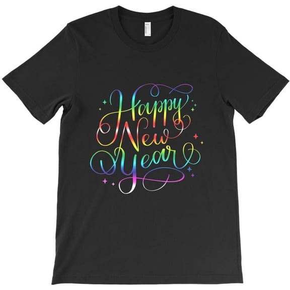 Funny Happy New Year Eve Party Countdown Celebration Holiday Graphic H13392 T-Shirt, for Men and Women, Up to Size 5XL