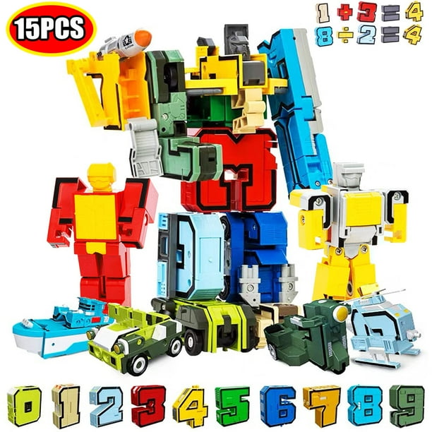 Toys for 47 Year Old Boys, 15 in 1 Take Apart Robot Toys for 5+Year