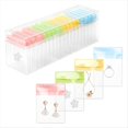thumbnail image 1 of Organizador de Caja de Joyería, Soporte Transparente con 40 Bolsas de Joyería Portátiles Antideslustre, Estuche de Joyería de Viaje Transparente, 1 of 5