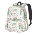 thumbnail image 1 of Disketp Frog and Mushrooms Mochila Escolar de Gran Capacidad y Peso Ligero, Mochila de Viaje Ideal para Escuela, Trabajo y Uso Diario, Cómoda y con Estilo, 1 of 8