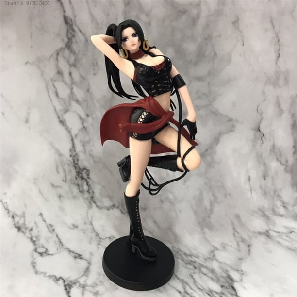 Colección de personajes de animación, Bandera de trabajo hecho a mano, código de barco de diamantes B Boa Hancock, figura de PVC, regalos de juguetes de modelos coleccionables"with Retail Box" Fivean Toy model