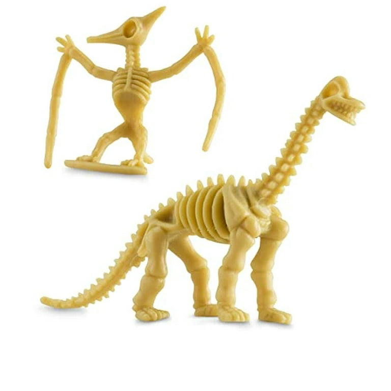 Plastic best sale dinosaur skeletons