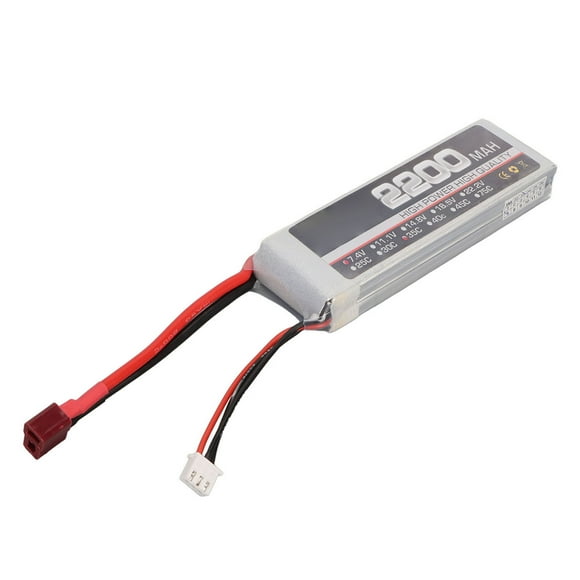 Batería LiPo De 2200 MAh 35 C Para Avión RC, Celdas De Alto Rendimiento, Larga Duración, Materiales De Primera, Ideal Para Actualizaciones, Con Cabezal De Equilibrio XH
