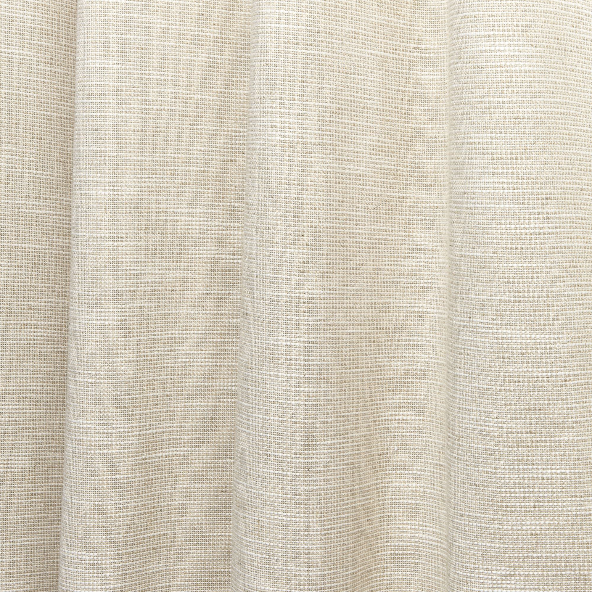 Exclusive Home Somers Light Filtering Grommet Top Curtain Panels, 54"x96", Natural, Set of 2