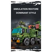 SEMBO 207202 Warfare - Armored Rocket Launcher S1 Building Block Set