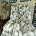 thumbnail image 2 of Plutus Tibet Faux Fox Handmade Throw, 2 of 2
