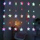 thumbnail image 3 of Cortina de luces LED con forma de luna y Estrella guirnalda Kuymtek de luces para festividades Festival Año Nuevo fiesta de Navidad boda dormitorio interior y exterior, 3 of 8
