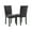 Dark Gray, variant on GarveeHome Dining Chairs Set of 6 Upholstered Parsons Diner Room Chair Sets Fabric Kitchen Chairs with Nailhead Trim/Sturdy Wood Legs and Padded Cushion Modern Living Room Chairs, Dark Grey