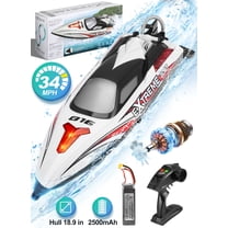 Pro Boat Sonicwake V2 | Barco RC De 36 Pulgadas Sin Escobillas | Velocidad Superior A 50 MPH | Sistema De Autorrecuperación | Incluye Radio Spektrum Y ESC 120A