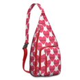 thumbnail image 1 of Abstract Geometric Sling Backpack - Modern Artistic Pattern Crossbody Bag, Lightweight Fashion Pack for Urban Commute, 1 of 4