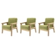 thumbnail image 1 of 3 Piezas 1:12 Casa De Muñecas Sofá Individual Para Muebles De Sala De Estar Piezas De Decoración Verde Sunnimix Sofá de la casa de muñecas, 1 of 7