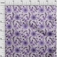 thumbnail image 3 of oneOone Georgette Viscose Purple Fabric Florals Diy Clothing Quilting Fabric Print Fabric By Yard 42 Inch Wide, 3 of 5