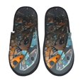 thumbnail image 1 of Fotbe Steampunk Mechanical Butterfly Pantuflas Peludas para Mujer con Estampado, Zapatillas de Peluche, Zapatos de Invierno para Casa, Uso Interior y Exterior-Large, 1 of 8