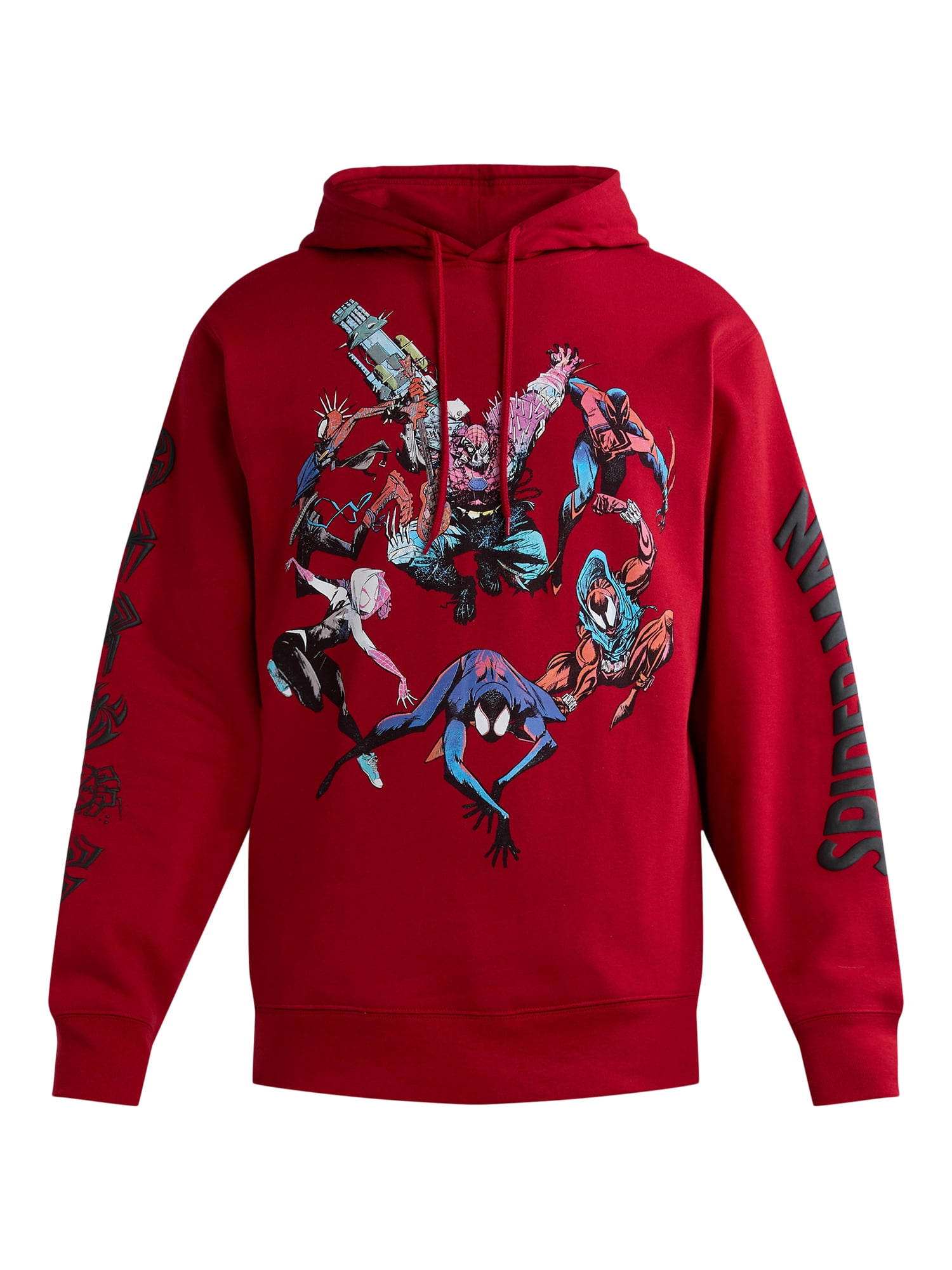 Spider-Man Men's Spidey Group Graphic Hoodie, Sizes S-3XL