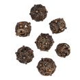 thumbnail image 4 of Hollow Metal Dice, Metal Dice Set Balanced Rolling Polyhedral Copper 7pcs For Kids For Card Games, 4 of 8