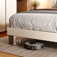 thumbnail image 3 of Asofer 3-Piece Bedroom Set, Upholstered Queen Bed Frame with 2 LED Nightstands, 3 of 13