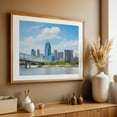 thumbnail image 5 of The Cincinnati Skyline 03 - Cincinnati Ohio Photography Cityscape Skyline Bridge Architecture Boat Unframed Wall Art Print 20 x 28 inches, 5 of 7