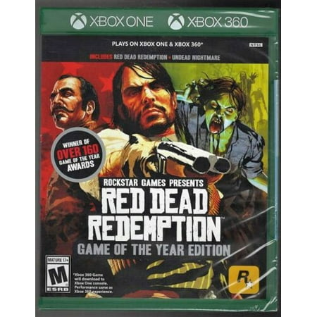 Red Dead Redemption Game of the Year (XB1 Packaging) Xbox 360 (Brand New Factory