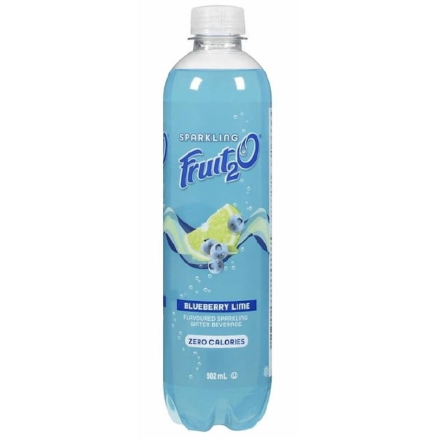 Fruit 2O Sparkling Blueberry Lime Twist 502ML