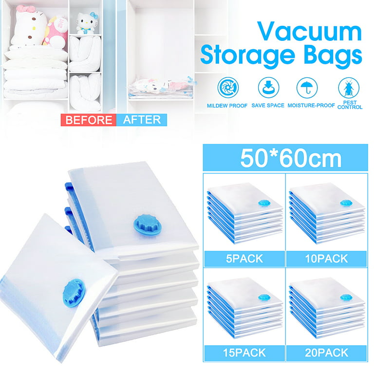 WANALIT Vacuum Storage Bags,15 Combo Space Saver Vacuum Storage