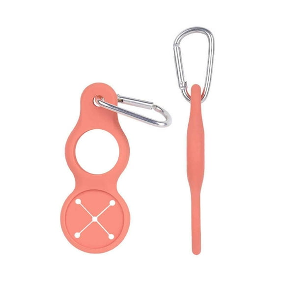 HaoXun Silicone Water Bottle Buckle with Carabiner - Outdoor Sports Bottle Holder Clip for Hiking, Running, Biking, Hands-Free Hydration Accessory, Lightweight and Durable Design