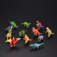 thumbnail image 3 of Juguete de dinosaurio brillante HUOGUO realista para niños con 16 piezas, 3 of 5