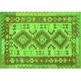 thumbnail image 1 of Ahgly Company Indoor Rectangle Southwestern Green Country Area Rugs, 7' x 9', 1 of 1