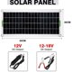 thumbnail image 4 of Panel solar Dinheiro de 12 V y 30 W + controlador policristalino flexible USB dual de 100 A con clip de carga de emergencia portátil para vehículos y barcos, 4 of 5