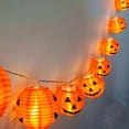 thumbnail image 3 of Halloween Decorations, Halloween String Lights With 6/10/20 Lanterns-, 2.9/4.9/9.8 FT Decorative Halloween Lantern- Lights, Plug-in Lantern- Decor, 3 of 6