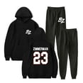 thumbnail image 2 of Bailey Zimmerman Logo Hoodies Jogger Pants New To Country Summer Tour Merch Unisex Streetwear Set, 2 of 7