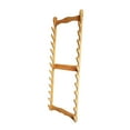 thumbnail image 3 of TISHITA Wood Wall Display Rack Horizontal Bracket for Samurai Wakizashi Home 12 Tier, 3 of 8