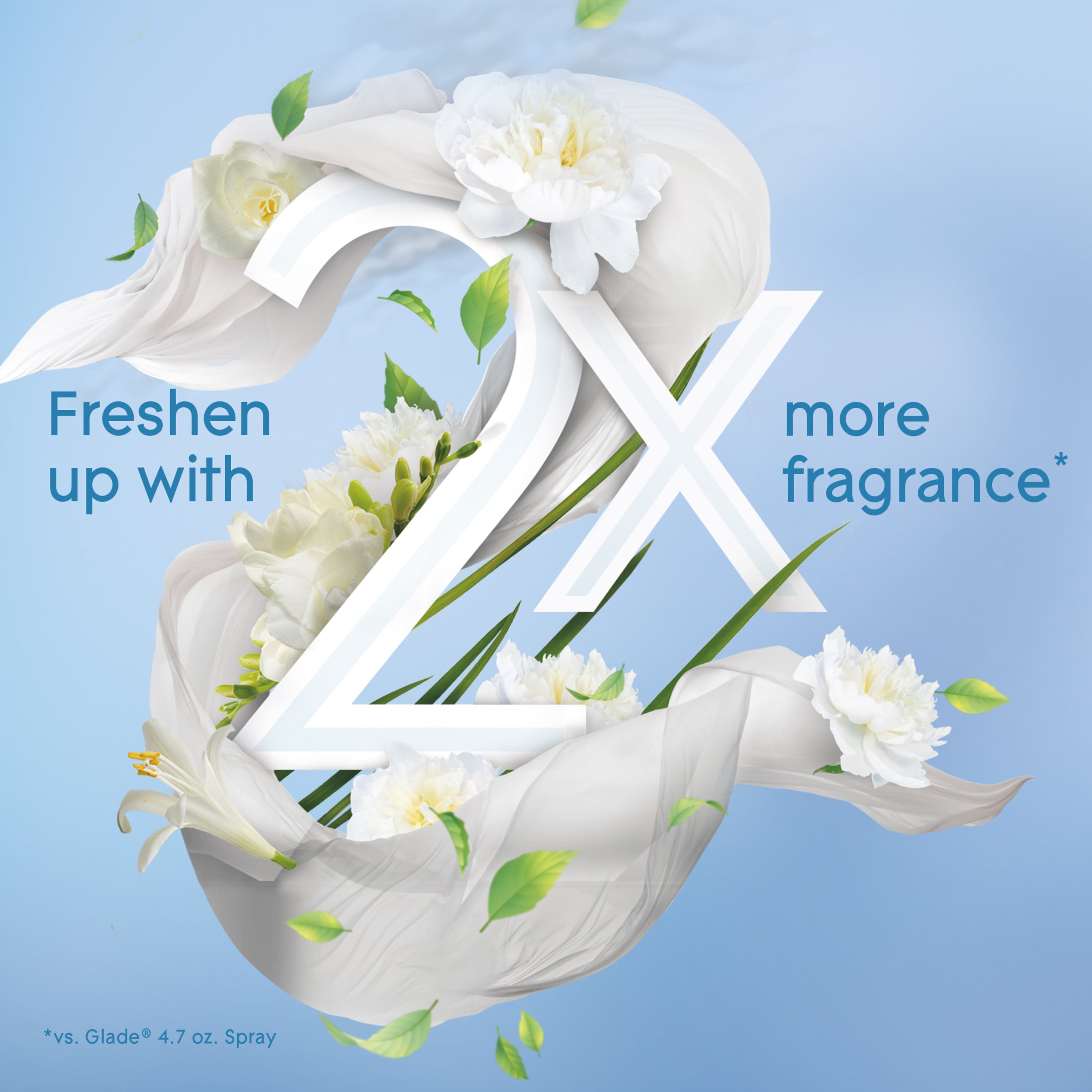 Glade Air Freshener Spray, Stocking Stuffers, Clean Linen Scent, Fragrance Infused with Essential Oils, 8.3 oz