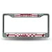 thumbnail image 3 of Rico Industries RIC-FCGL77001 Miami Heat NBA Bling Glitter Chrome Licence Plate Frame, 3 of 3