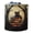 K, variant on Large Quilted Laundry Basket with Handles - Foldable Boho Floral & Cat Storage Hamper for Nursery, Bedroom, Laundry Room - 16" x 22"