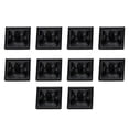 thumbnail image 1 of 10Pieces ABS Aluminium Extrusion Plugs 4.2mm V Slot Hole Protective Caps For 2020 Profile 3D Printer Parts Safety Enhancement, 1 of 4
