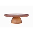 thumbnail image 1 of Holiday Time Acacia Wood Cake Stand 11.8inch, 1 of 8
