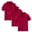 22# Wine, variant on 3 Pack Kids Polos School Uniform Tops Boys Girls Casual Short Sleeve Summer Outdoor Sports T-Shirt Teen Kids Clothes Green,11-12 Years