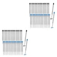 thumbnail image 3 of Langgg 30x Premium Metal Ballpoint Pen Refills For High Compatibility Impact-resistant Ball Points 2Set, 3 of 6
