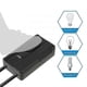 thumbnail image 3 of Foot Dimmer Switch Full Range Inline Slide Control Switch for Floor Light LED Lamp Incandescent Bulb 100V-120V EU-PlugBlack SZRH A-M, 3 of 4