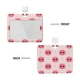 thumbnail image 2 of Kdxio Pig Noses Card Badge Holder Work Badge Sleeve for Office, School, Factory, ID Credit Cards, Driver Licenses and Passes, 2 of 7