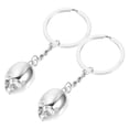 thumbnail image 4 of 2 llaveros para mujer, diseño de cerdo, para coche, bolso, bolso, colgante, adornos de cerdo., 4 of 6