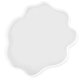 thumbnail image 1 of Creative Cup Mat Mold Silicone Mold For DIY Projects White 20.5X20.5cm Irregular Shape 1Pcs, 1 of 4